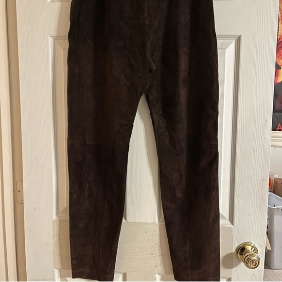 J Peterman Suede Riding Breeches 🐎 Trousers Pants Slacks 🐎
